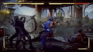 MK11 Noob Saibot easy 40% damage combos