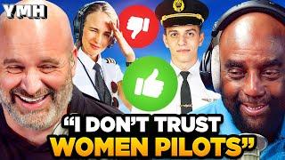 Jesse Lee Peterson Does Not Trust Female Pilots | YMH Highlight