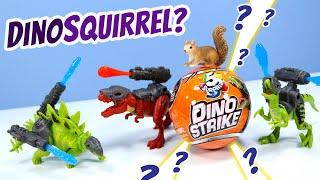 5 Surprise Dino Strike Toys - Battle Dinosaur Inside? Zuru