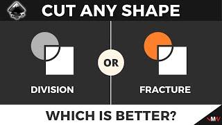 Division vs Fracture | Which is better to cut any shape with Inkscape? | Inkscape Short Tutorials