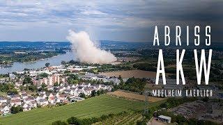 Abriss Kernkraftwerk Mülheim Kärlich Koblenz Slow Motion und Drohne