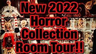 UPDATED MASSIVE HORROR COLLECTION ROOM TOUR: 50+ Statues, 600+ Action Figures And Collectibles
