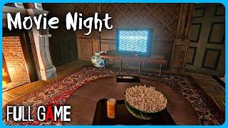 Movie Night | Full Game | Walkthrough Gameplay | Short Horror Game | No Commentary