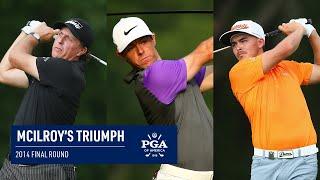 Rory McIlroy vs Rickie Fowler vs Phil Mickelson | 2014 PGA Championship Final Round