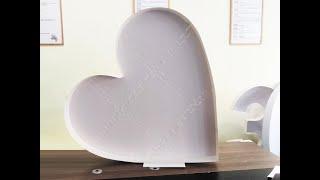 Heart Shape Mosaic Party Decorations Balloons Frame