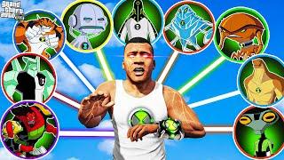 FRANKLIN Upgrading TO THE STRONGEST BEN 10 in GTA 5 (Hindi) | GTA5 AVENGERS (GTA 5 mods)