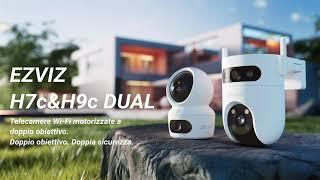 EZVIZ H7c & H9c Dual - Telecamere con doppio obiettivo