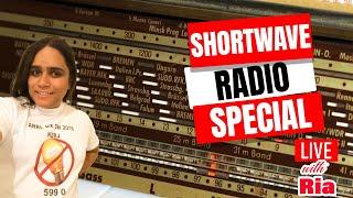 How to listen to the shortwaves - SWLing 101 - LIVE with Ria!