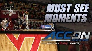 Virginia Tech's Smith Forces OT & Wins Game with 3's | ACC Must See Moment