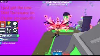 OMG I JUST HATCHED THE NEW SECRET 50M TERMINATOR IN CLICKER SIMULATOR!!! (+ SHOWCASE)