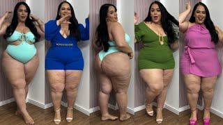 Fashion nova plus size haul 2024 #bikini