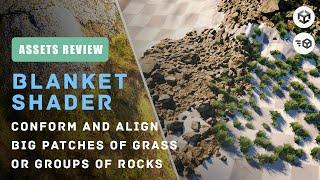 Align big patches of Object to Terrain surface - Blanket module - The Vegetation Engine - Review