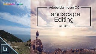 Lightroom Tutorial - Editing Landscape Photos