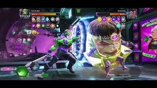 Hulkling VS Alliance Raids M.O.D.OK Final Boss - 12% Attempt - Marvel Contest of Champions