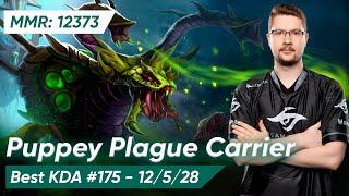  PUPPEY VENOMANCER POS 5 | Dota 2 Support Pro Gameplay 7.37