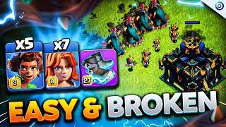 ROOT RIDERS Are The STRONGEST ATTACK Strategy AFTER UPDATE | Clash of Clans TH17