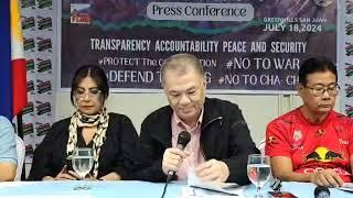 PEOPLE'S SONA 2024 - PRESS CONFERENCE!