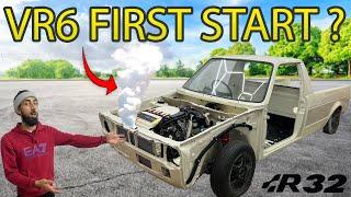 The Big Moment | First Engine Start Attempt VR6 3.2 Volkswagen Caddy MK1 – Episode 20