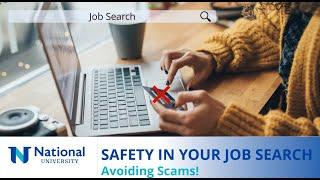 Staying Safe in Your Job Search Avoiding Scams