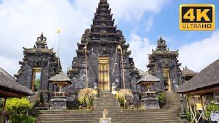 Besakih Temple Bali Indonesia 4K Ultra HD Video | Scenic Video | Bali 4K