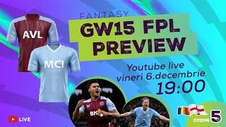 Preview GW15 FPL - Fantasy Fotbal Englez (S05, E16)