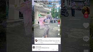 Anak smp memakai kebaya abu abu viral #short #short #kebaya