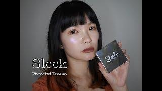 Sleek | Distorted Dreams Highlighting palette 獨角獸色系打亮盤試色