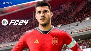 FC 24 - Испания vs Хорватия - Евро 2024 Групповой этап [PS5 Slim] Полный Матча