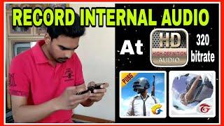 How to record android screen with internal audio without Root