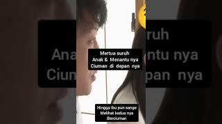 orang tua nya sange liat anak & mantu nya cipokan