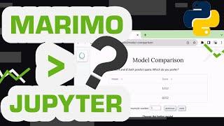 🪐 Marimo.io - Better Than Jupyter? | Marimo.io vs Jupyter Comparison