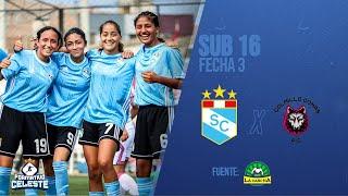 Sporting Cristal 5-0 Colmillos Comas | Evolución es Conmebol Sub-16 | Formativo Celeste