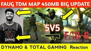 FAUG 450MB NEW UPDATE NEWS | TDM MAP GUNS UPDATE |NCORE GAME| FAUG UPDATE | DYNAMO,TOTAL GAMING 20M