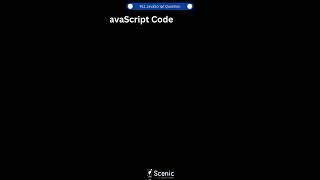 #11 JavaScript Interview Question #javascriptinterview #javascript #javascripttutorial #programming