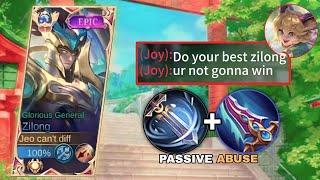 THIS FIRST 2 ITEMS CAN ACTIVATE ZILONG PASSIVE FASTER! | ZILONG TRUE DAMAGE BUILD (MUST WATCH)