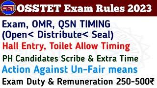 OSSTET EXAM CONDUCTING GUIDELINES 2023 // All Teachers & Candidate Should Know in Details ️