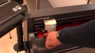 Roland Vinyl Cutter Training