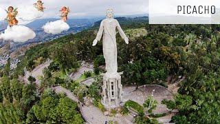 Asi es el parque Picacho donde esta el Cristo Redentor Resucitado en la Tigra Tegucigalpa Honduras