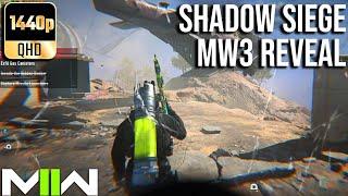 MW2- Warzone Shadow Siege Live Event With MW3 Reveal Trailer Full Gameplay! (No Commentary)