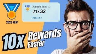 NEW Fastest Way to Grind Microsoft Rewards Points 10x faster FREE