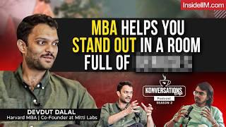 Why I Chose Agriculture After A 1.5 Cr MBA From Harvard, ft. Devdut Dalal | Kon Cafe Podcast Ep 18