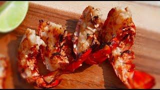 LOBSTER TAIL RECIPE Grilled with Butter and Garlic