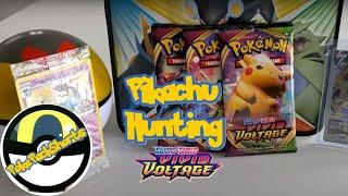 Vivid Voltage Pokémon Booster Pack Opening + GIVEAWAY | Pikachu Hunting Ep.2