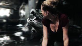 Giant Alligator vs Kaya Scodelario Fight - Crawl