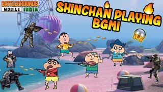 Shinchan kazama masao bo playing bgmi  | shinchan in bgmi  | bgmi funny gameplay with shinchan 