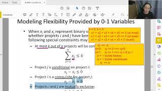 Integer and Binary Linear Programming - 4 - Bag Of Tricks