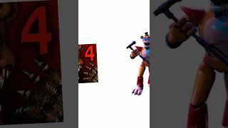 fnaf security breach vs fnaf 4 mod #fnafar #edit #fnafsecuritybreach