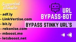 How to bypass Adf.ly , LinkVertise.com , bit.ly & other URL Shorteners | Create Telegram Bypass-Bot