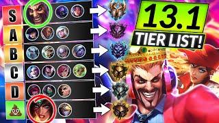 NEW UPDATED TIER LIST (Patch 13.1) - BEST META Champions to MAIN - LoL Update Guide