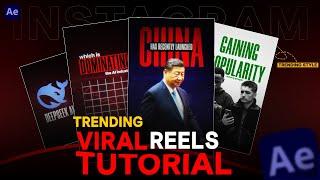 Edit Viral Reels Like Houston Kold & BartVFX | After Effects Tutorial |  Tutorial 09